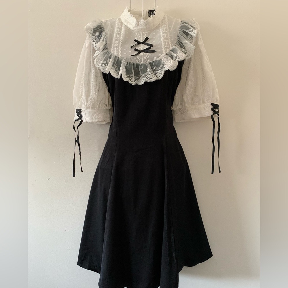 Dolls Kill Dark in Love Gothic Lolita Dress
